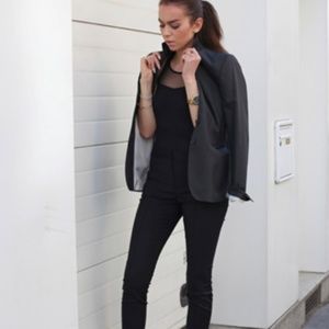 Lauren-Ralph Lauren Black Tank Top